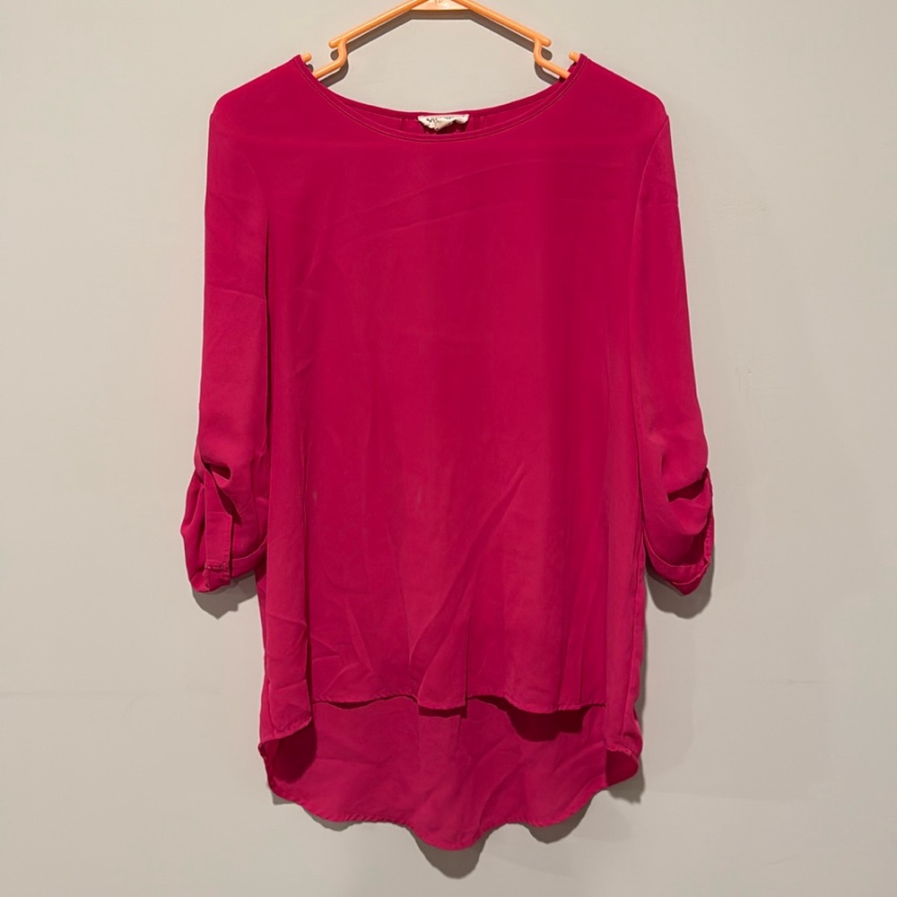 Bright Pink Top